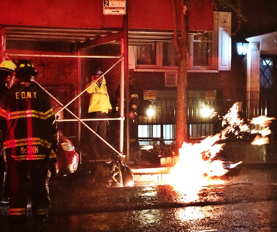 UNDERGROUND FIRE FORCES DOZENS OF EVACUATIONS ON 73RD STREET