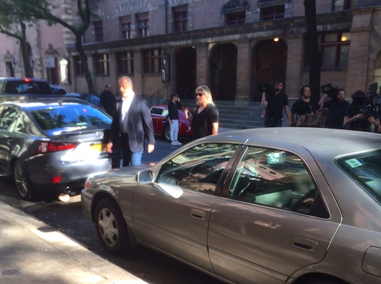 JERRY SEINFELD SPOTTED FILMING ON UWS WEDNESDAY