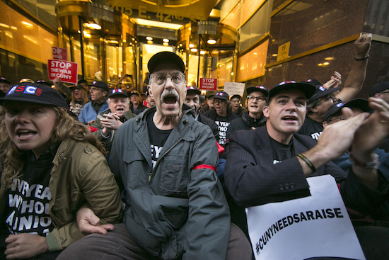 WEEKEND COLUMN: WHY CUNY TEACHERS ARE FIGHTING, AND GETTING ARRESTED, FOR A CONTRACT