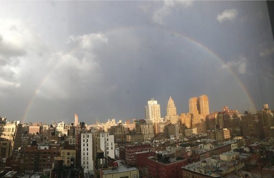 FAST AND FURIOUS  SHOWER LEADS TO DOUBLE RAINBOW (PHOTOS)