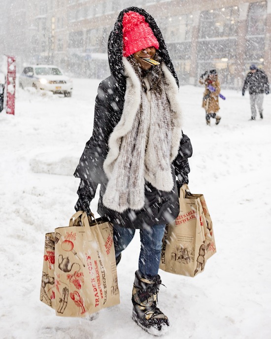 shopping snow 2016