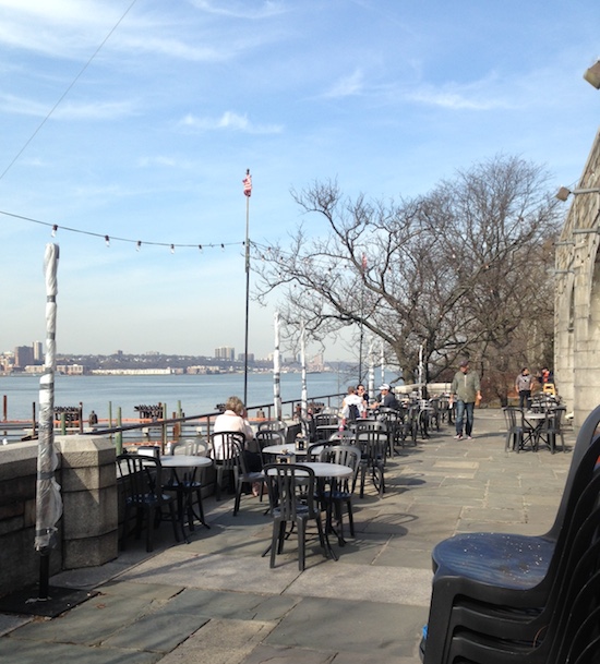 PHOTO OPS: SPRING HAS SPRUNG AS BOAT BASIN CAFE OPENS, DUDE ROCKS HIS HARMONICA
