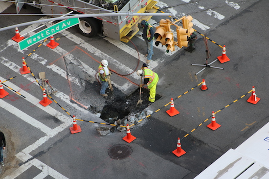 THE SINKHOLE OF 96TH STREET RETURNETH