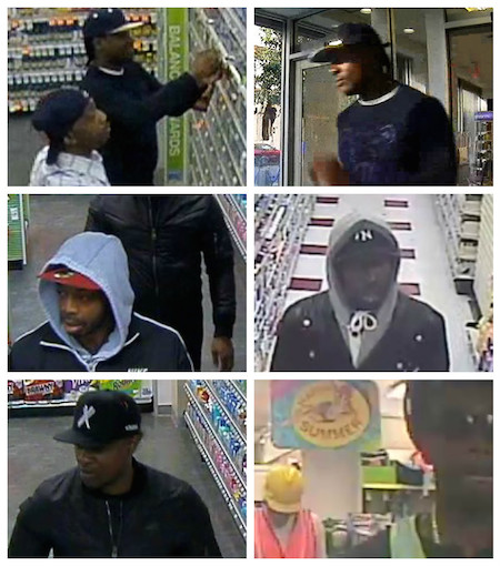 ROGAINE AMONG ITEMS SWIPED IN SERIES OF LOCAL DRUG STORE HEISTS