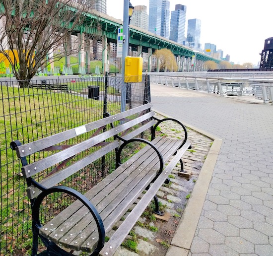 Pier-1 bench