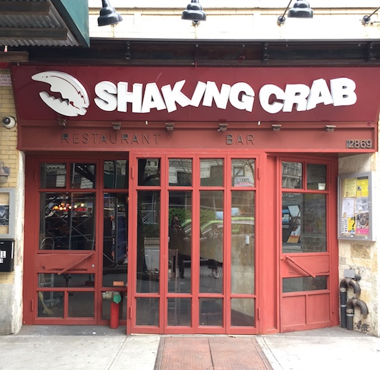 shaking crab