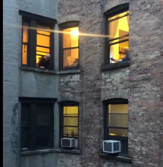 Videos: Neighbors Sing Songs to Each Other from Their Windows in Nightly Ritual