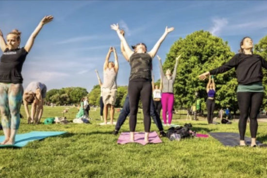 DeRose Method Class in Central Park