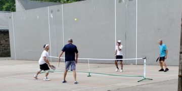 Pickleball in Central Park; ‘It’s Like Tennis but Smaller’