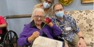 Celebrating the 14 Centenarians of Amsterdam Nursing Home