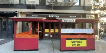 Openings and Closings: Bettola, William Greenberg Desserts, Cafe Viva Gourmet Pizza, Osteria Accademia, Shobha, Dunkin’ Donuts