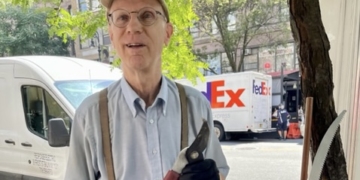 Citizen Pruner Franz Kaufmann Is on the Job in our ‘Urban Forest’