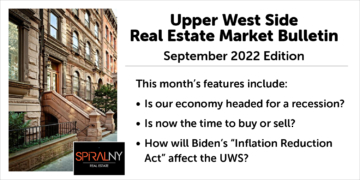 Upper West Side Real Estate Market Bulletin, September 2022 Edition