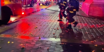 Fire at the Museum of Natural History