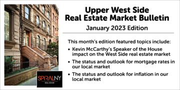 Upper West Side Real Estate Market Bulletin, January 2023 Edition