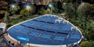 Pickleball Coming to Wollman Rink on April 7; ‘Largest Installation in the Northeast’