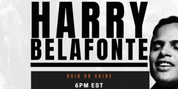 Community Sing Honoring Harry Belafonte at the Lincoln Center Fountain, Tonight at 6 PM