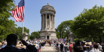Memorial Day at the Soldiers’ and Sailors’ Monument