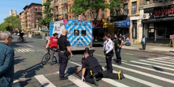 Truck Hits Pedestrian on Amsterdam and 106th; Stable Condition