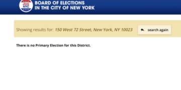 Upper West Side Sits Out the Primaries, with Headlines Made Elsewhere