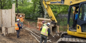 Pipe Fixed to Prevent Flooding at 86th Street Transverse 