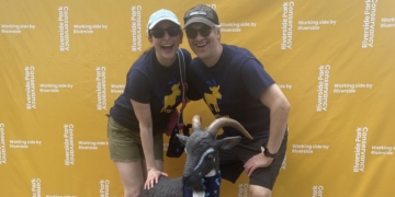 Weekend Column: An UWS Couple Celebrates Goats and Sustainability in Riverside Park