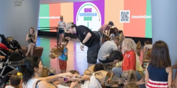 Saturday Was Big Umbrella Day at Lincoln Center