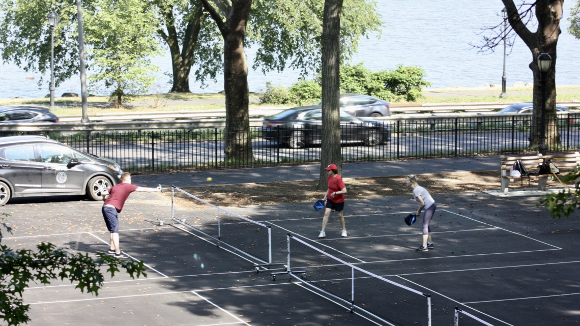 Pickleball comes to Riverside Park