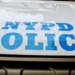 An NYPD police vehicle.