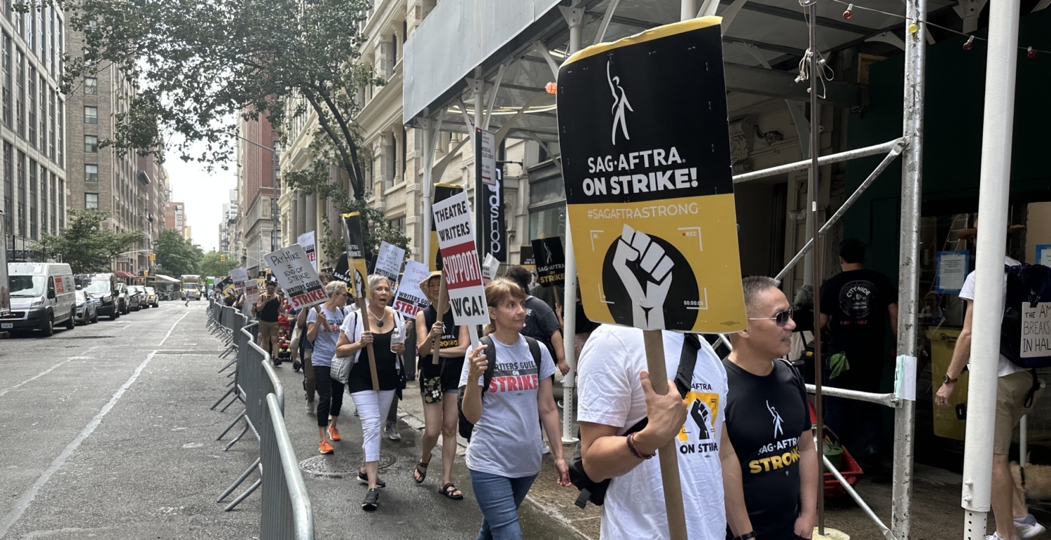 A Day in the Life of an Upper West Side Writer on Strike