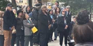 Prayer Vigil for Peace and Reconciliation Held Tuesday at The Cathedral of St. John the Divine