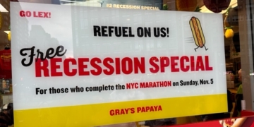 Free Finish-Line Franks for Marathon Completers at Gray’s Papaya; Meet Some of the Runners