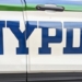 A New York Police Department vehicle.