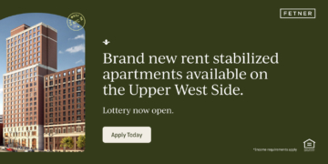 Lottery Now Open! Brand-New, Rent-Stabilized Apartments Available on the UWS. Apply Today!
