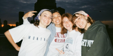 Friends of the Upper West Side: Isabella, Lily, Alyce, and Charlotte