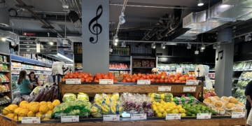 Bobby in H Mart on Opening Day: Photos