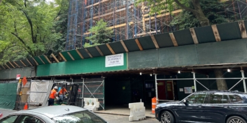 Where Things Stand With the Massive Scaffolding at PS 87 on the UWS