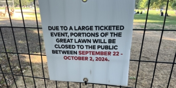 Portion of Central Park Great Lawn Closed in Preparation for Global Citizen Festival