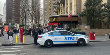 Following Shooting, UWS Stakeholders Gather in Front of 71st Street McDonald’s to Discuss ‘Problem Plaza’