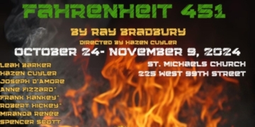 Fahrenheit 451, Now on UWS Stage, Reflects our World With Warnings of Totalitarian Control
