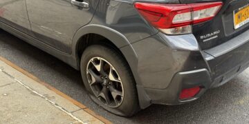 Upper West Side Tire Slasher Strikes Again