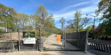 Playground Renovation Closes Upper West Side Central Park Entrance and Pathway