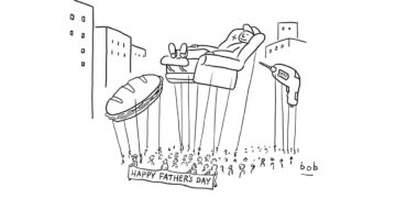 WSR Cartoon: Father’s Day on the Upper West Side