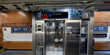 Pair of Newly Modernized Elevators Open at Upper West Side Train Station