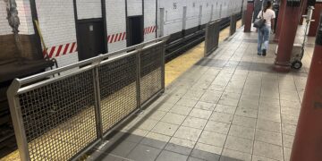 Platform Barriers Installed at Major Upper West Side Train Station