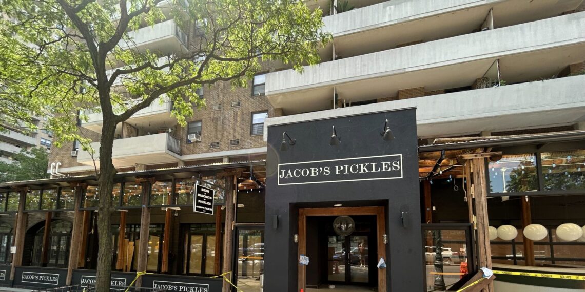 Jacob’s Pickles Signage Appears on New Upper West Side Storefront