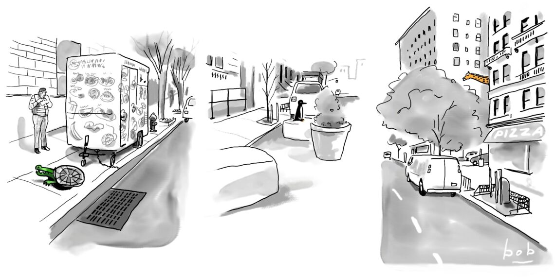 WSR Cartoon: More Wild Animals on the UWS