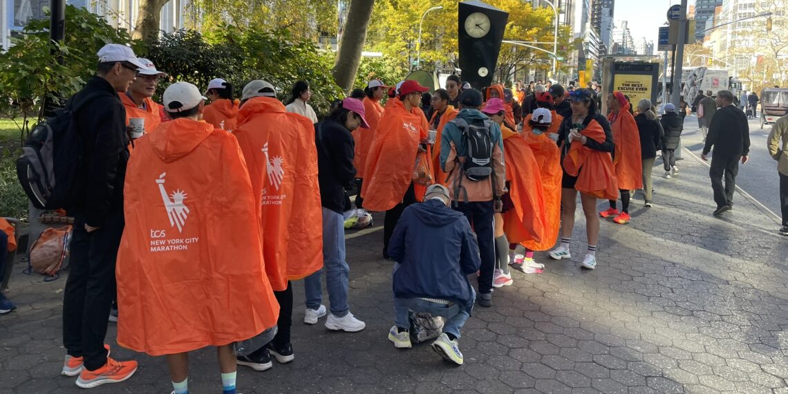 NYC’s Marathon Turns the UWS into a Vision in Autumn Orange