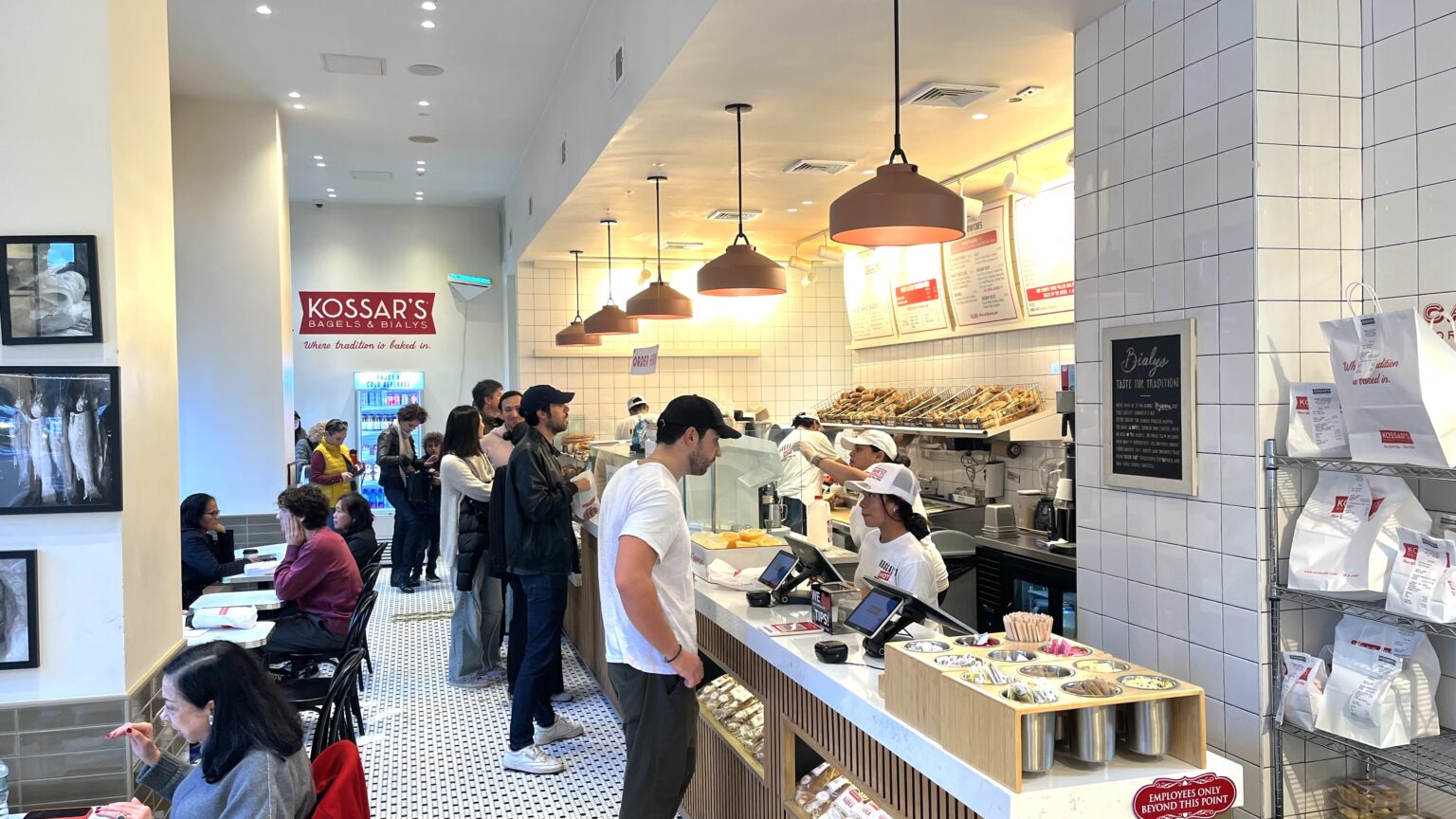 Here’s the UWS Dish: Kossar’s BLT on a Bialy