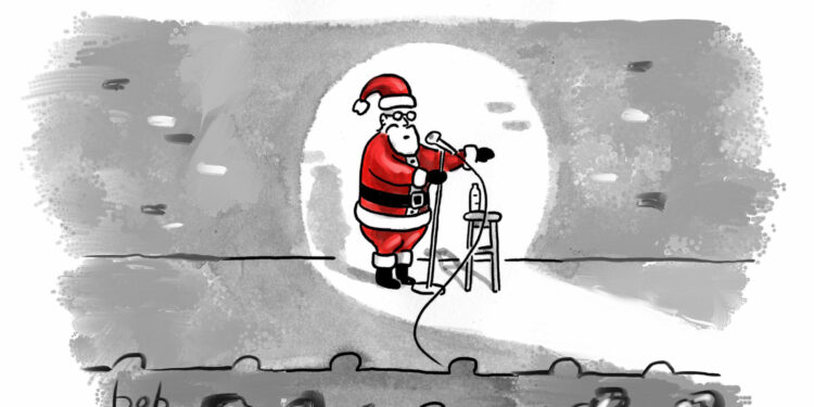 WSR Cartoon: Live From the UWS Comedy Club